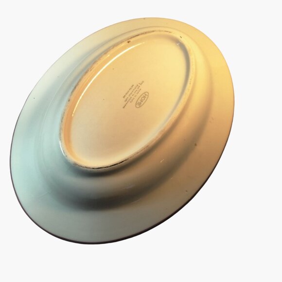 Home Autumn Leaf Ceramic Platter Fall Thanksgiving Italy - Picture 4 of 5